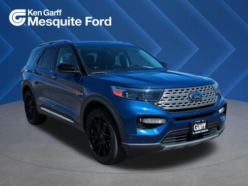 Used 2022 Ford Explorer Limited w/ Class IV Trailer Tow Package AWD/4WD image 1