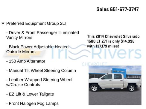 Used 2014 Chevrolet Silverado 1500 LT w/ All Star Edition image 13
