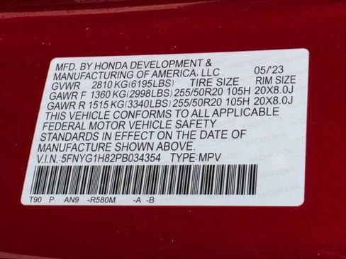 Used 2023 Honda Pilot Elite image 33
