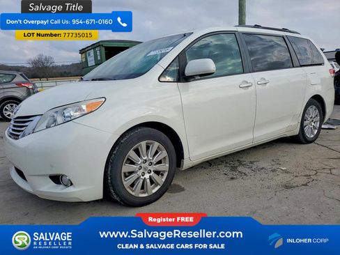 Used 2011 Toyota Sienna Limited w/ Premium Pkg image 1