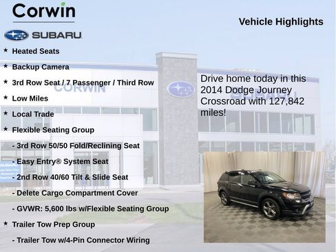 Used 2014 Dodge Journey Crossroad w/ Flexible Seating Group AWD/4WD image 6