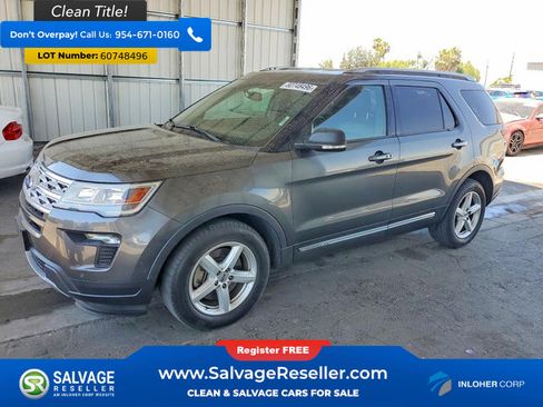 Used 2019 Ford Explorer XLT w/ Equipment Group 202A FWD image 1