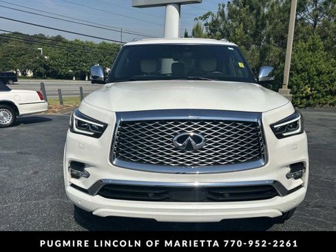 Used 2021 INFINITI QX80 Sensory w/ Cargo Package RWD image 2