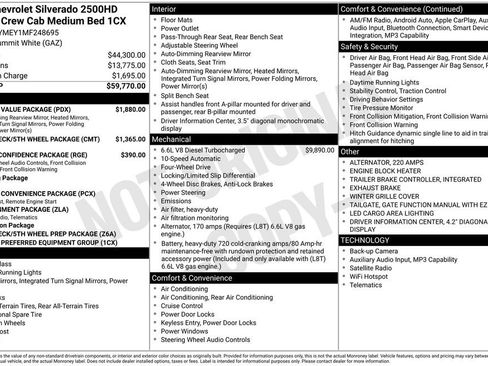 Used 2021 Chevrolet Silverado 2500 Custom w/ Custom Value Package image 40