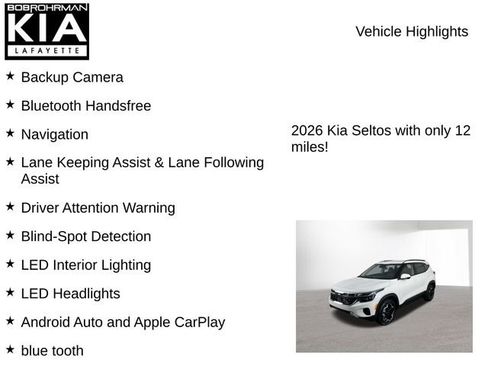 New 2026 Kia Seltos S image 7