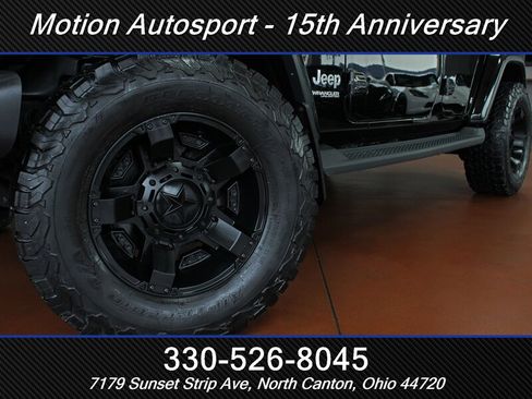 Used 2018 Jeep Wrangler Unlimited Sahara w/ Uconnect 4C Nav & Sound Group AWD/4WD image 48