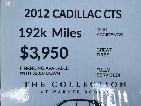 Used 2011 Cadillac CTS Sedan RWD image 2