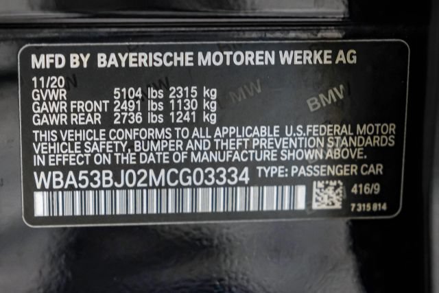Used 2021 BMW 540i w/ M Sport Package RWD image 63