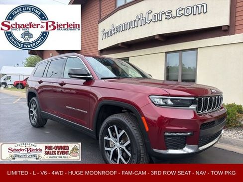 Used 2025 Jeep Grand Cherokee L Limited w/ Trailer Tow Package AWD/4WD image 2