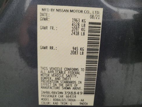 Used 2021 Nissan Altima 2.5 S FWD image 33