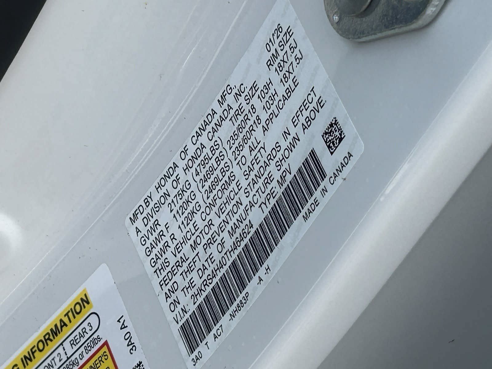 Certified 2026 Honda CR-V EX image 34