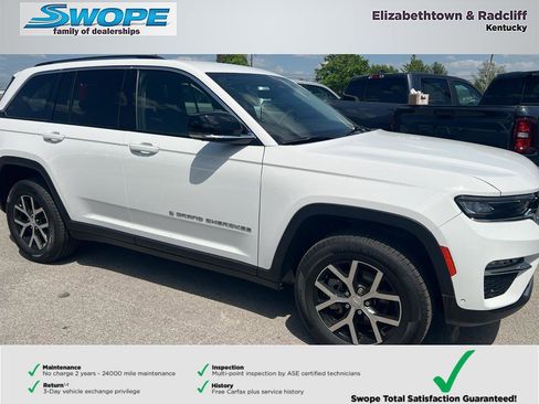 Certified 2023 Jeep Grand Cherokee Limited w/ Luxury Tech Group II AWD/4WD image 6