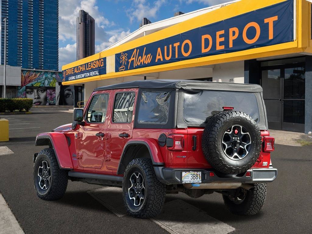 Used 2022 Jeep Wrangler Unlimited Rubicon 4xe AWD/4WD image 3