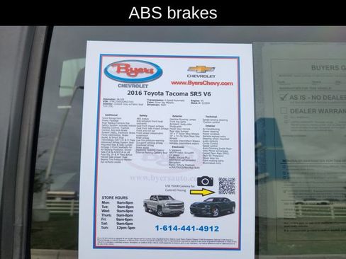 Used 2016 Toyota Tacoma SR5 w/ SR5 Appearance Package (SN) AWD/4WD image 13