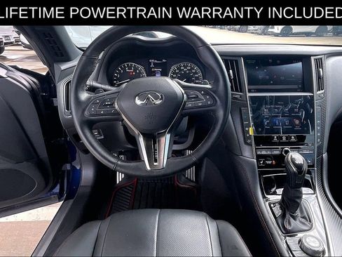 Certified 2022 INFINITI Q60 Red Sport 400 w/ Cargo Package RWD image 6