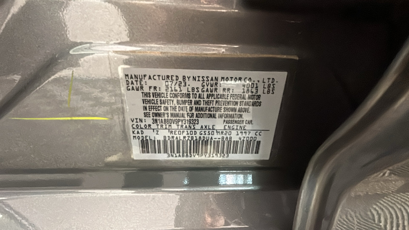 Used 2023 Nissan Sentra SR FWD image 16