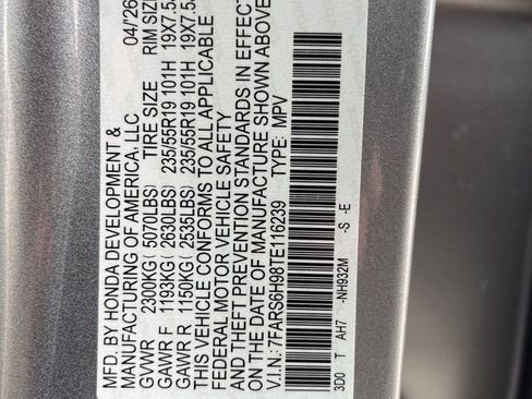 New 2026 Honda CR-V Sport Touring image 5