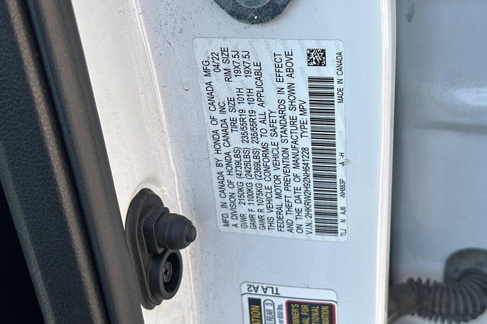 Used 2022 Honda CR-V Touring image 29