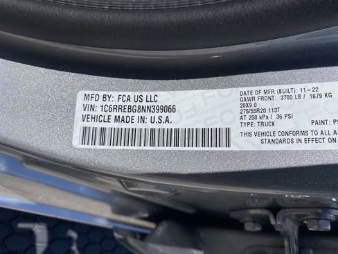 Used 2022 RAM 1500 Big Horn RWD image 25