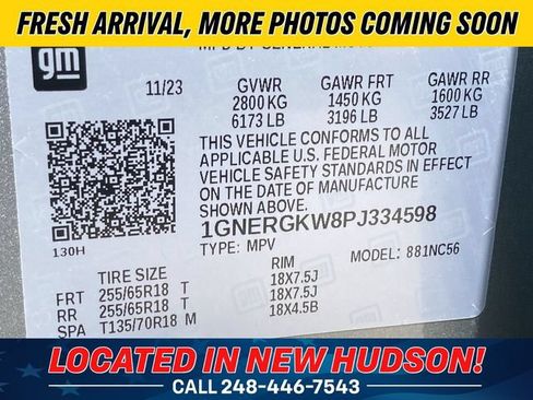 Used 2023 Chevrolet Traverse LT FWD image 14