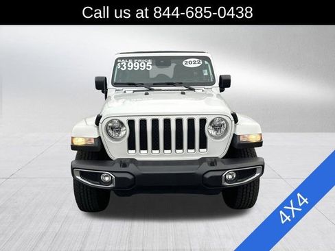 Certified 2022 Jeep Wrangler Unlimited Sahara w/ Cold Weather Group image 2