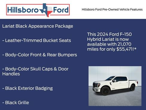 Used 2024 Ford F150 Lariat w/ Equipment Group 502A High AWD/4WD image 3