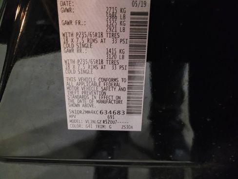 Used 2019 Nissan Pathfinder SL image 33