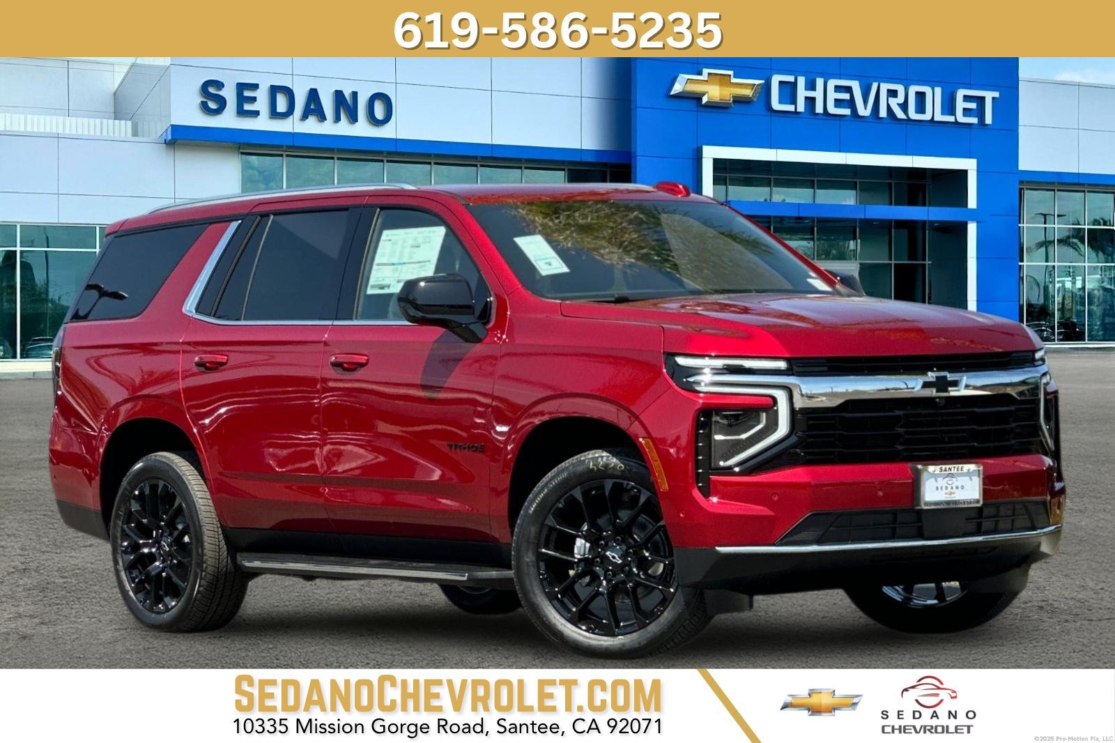 New 2026 Chevrolet Tahoe LS w/ LPO, Dark Essentials Package RWD image 1