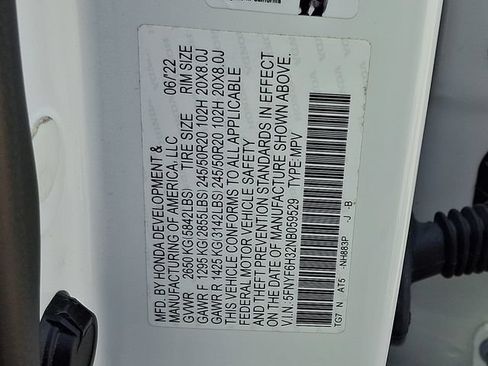 Used 2022 Honda Pilot Sport image 27