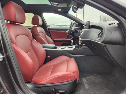 Used 2022 Kia Stinger GT1 w/ Red Interior Color Package RWD image 14