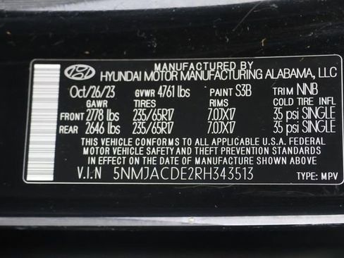 Used 2024 Hyundai Tucson SE AWD/4WD image 26