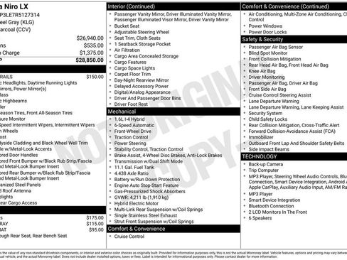 Certified 2024 Kia Niro LX FWD image 33