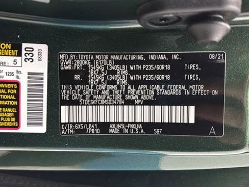 Used 2021 Toyota Sienna Platinum image 36