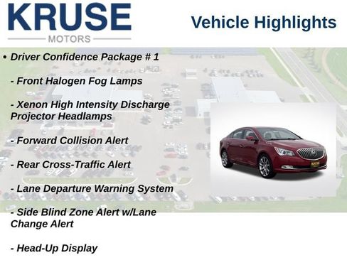Used 2014 Buick LaCrosse Leather w/ Driver Confidence Package FWD image 11