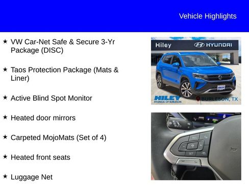 Used 2023 Volkswagen Taos SE FWD image 9