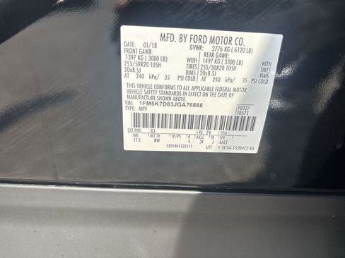 Used 2018 Ford Explorer XLT w/ Equipment Group 202A FWD image 33