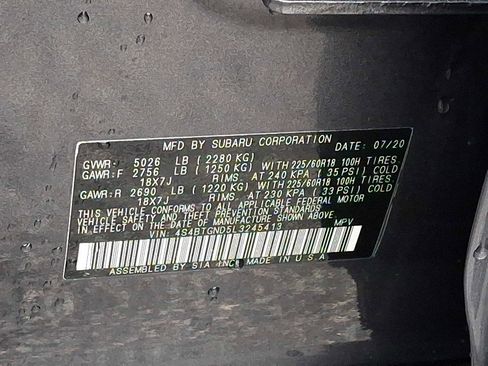 Used 2020 Subaru Outback Limited XT image 31