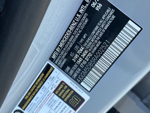 Certified 2024 Mercedes-Benz EQE AMG 4MATIC SUV image 27