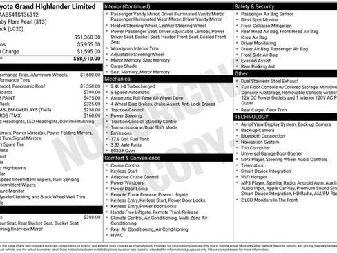 Certified 2026 Toyota Grand Highlander AWD image 36