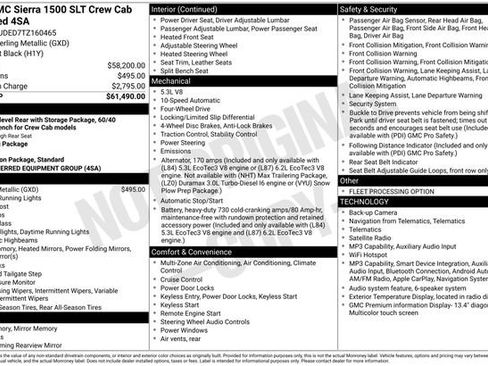 Used 2026 GMC Sierra 1500 SLT AWD/4WD image 6