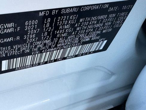 Used 2021 Subaru Ascent Limited w/ Technology Package image 30