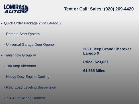 Used 2021 Jeep Grand Cherokee Altitude AWD/4WD image 12