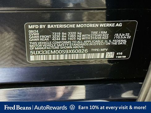 Used 2025 BMW X7 M60i w/ Executive Package AWD/4WD image 39