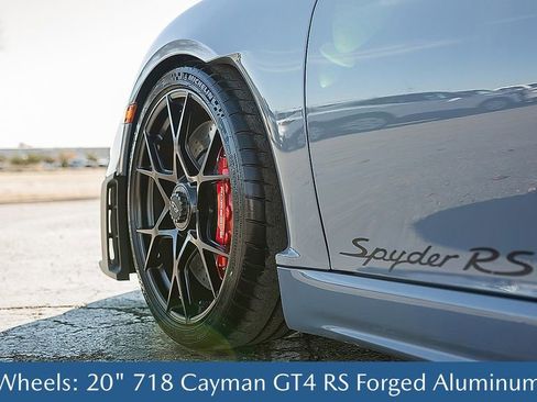 Used 2025 Porsche 718 Boxster Spyder RS w/ Light Design Package image 11