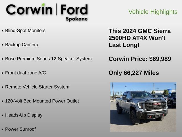 Used 2024 GMC Sierra 2500 AT4X AWD/4WD image 6