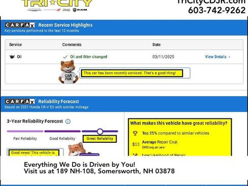 Used 2021 Honda CR-V EX image 14