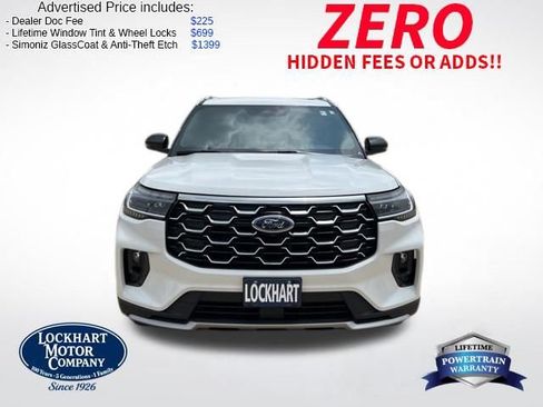 New 2026 Ford Explorer Platinum RWD image 2