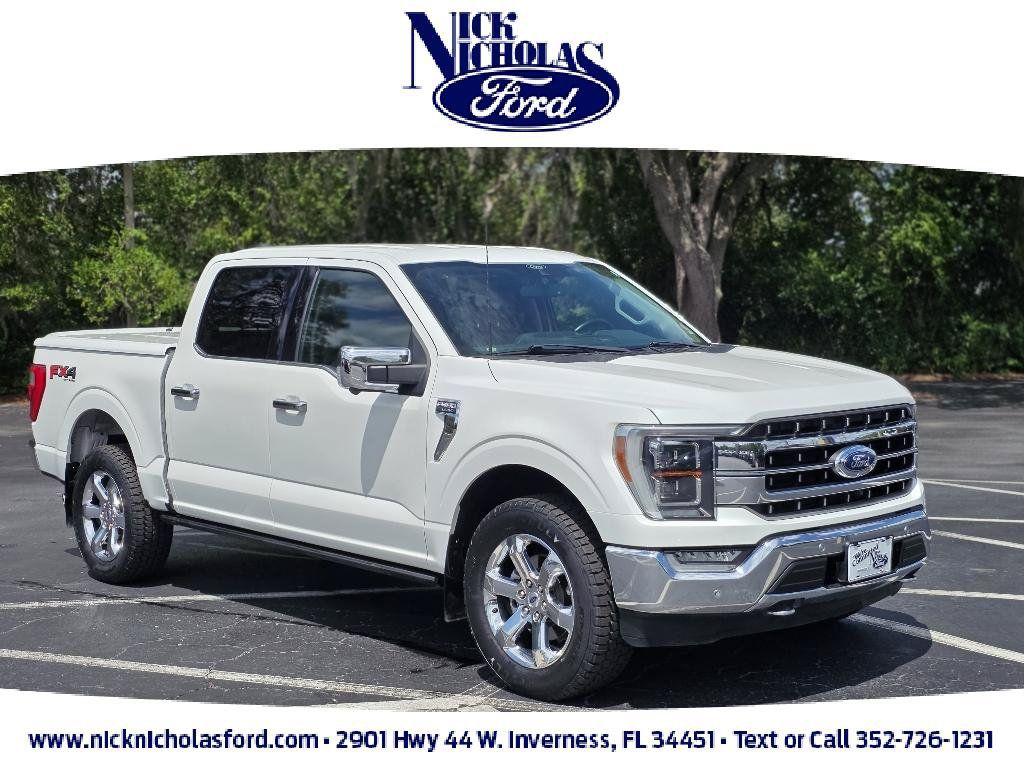 Certified 2022 Ford F150 Lariat w/ Equipment Group 502A High AWD/4WD image 1