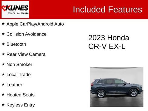 Used 2023 Honda CR-V EX-L image 2