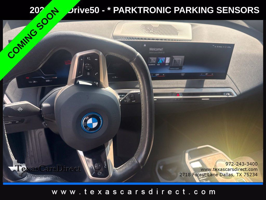 Used 2023 BMW iX xDrive50 w/ Ultimate Package 2 AWD/4WD image 8